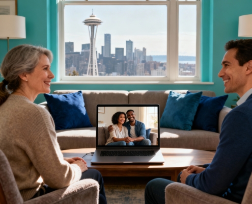 LGBTQ+ Affirming Therapy in Seattle, Washington, Online Care True Colors Mental Health | How to Find a PSYPACT Psychologist in Birmingham, Alabama